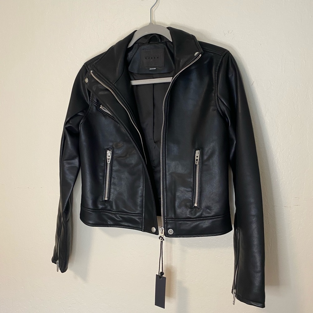 NWT NORDSTROM LEATHER JACKET